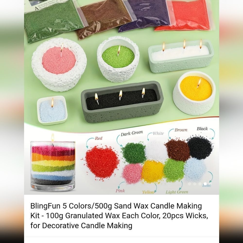 Sand Wax Candle making Kit - Picture 4 of 7